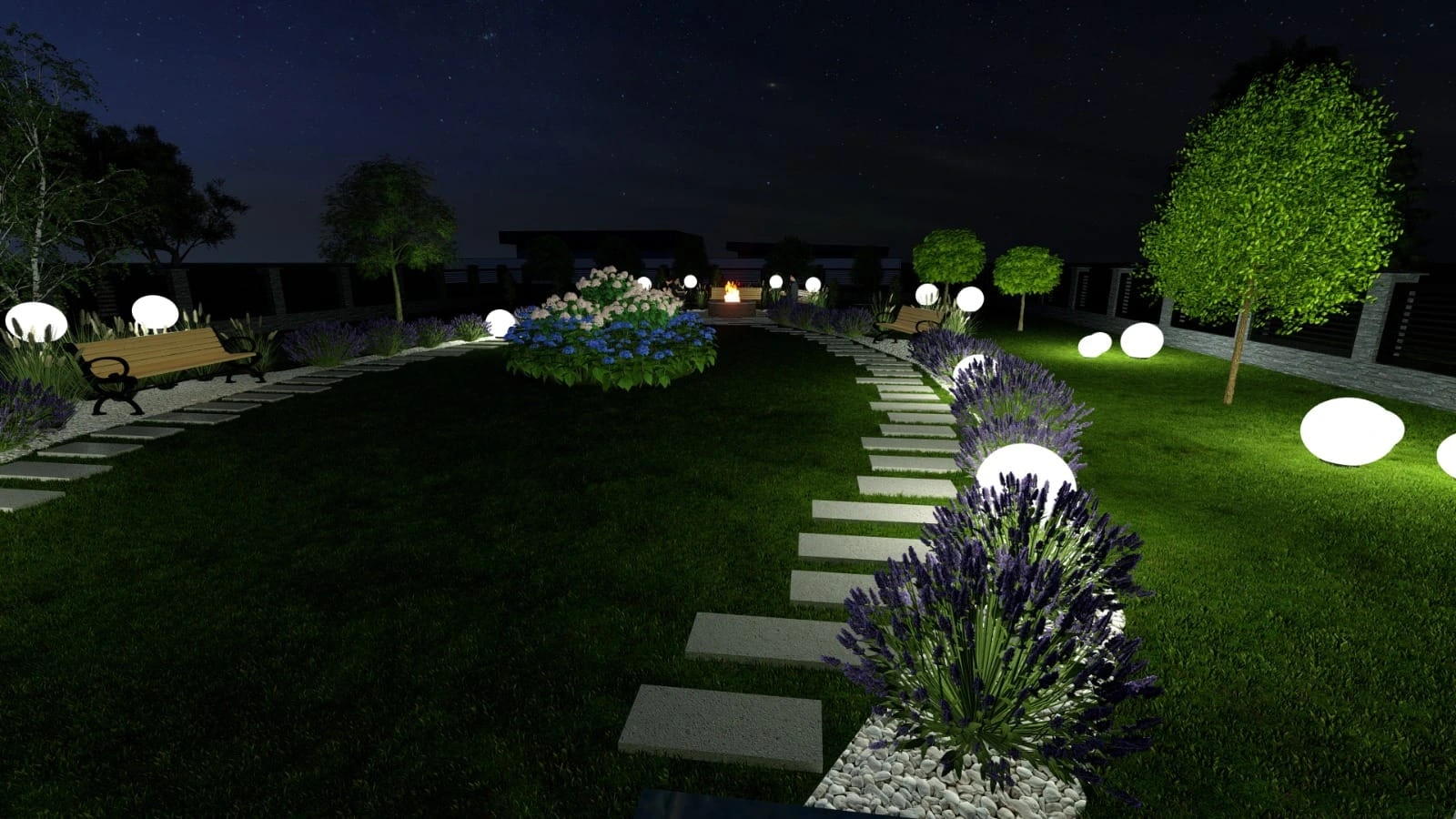 Proiect 3D peisagistica si amenajare gradina in Suceava si imprejurimi