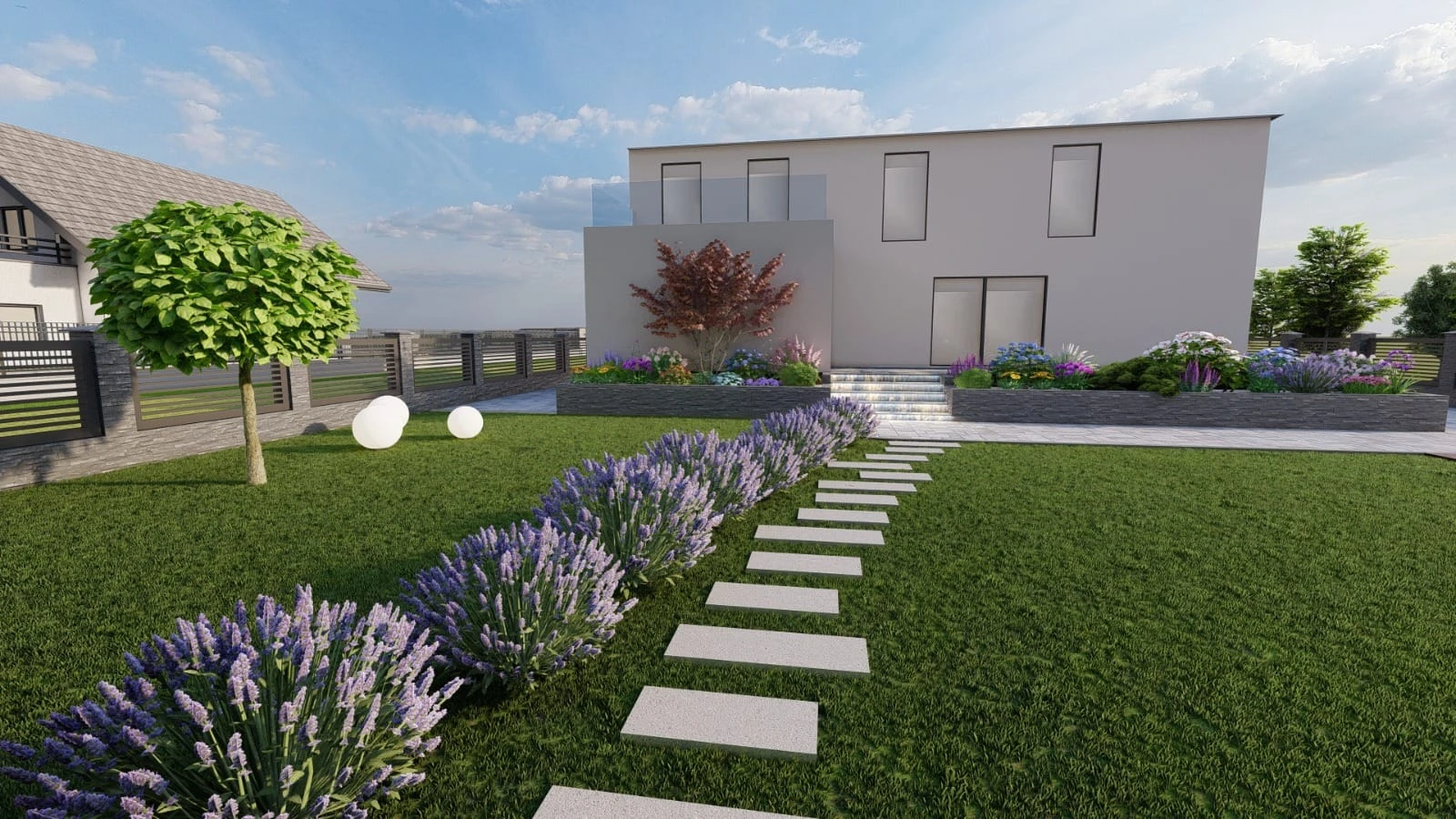 Proiect 3D peisagistica in Suceava si imprejurimi
