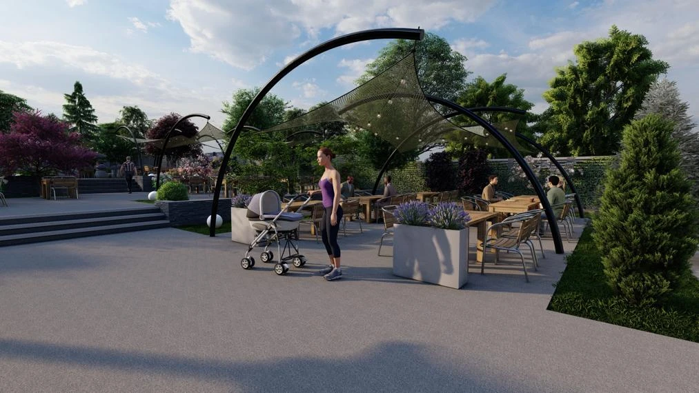 Proiectare 3D proiect peisagtic in Suceava si imprejurimi