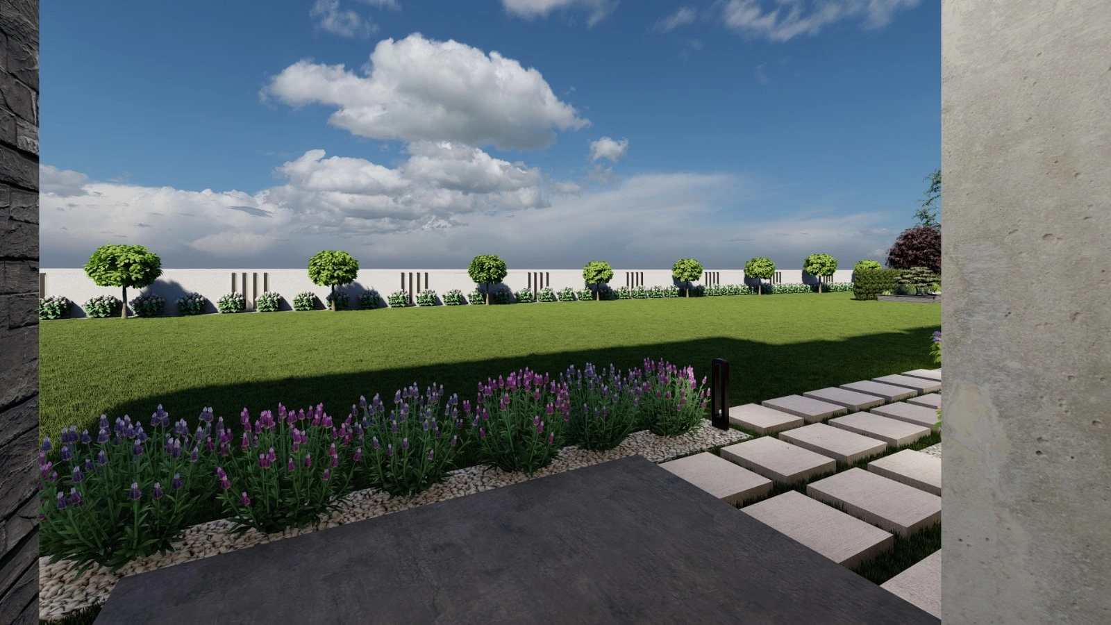 Proiectare 3D amenajare peisagistica gradina in Suceava si imprejurimi